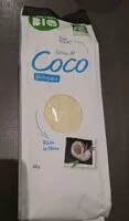 Mängden socker i Farine de Coco Biologique