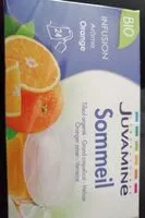 Mängden socker i Infusion orange sommeil