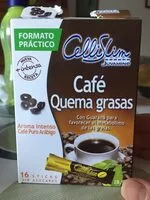 Mängden socker i Cellislim café quema grasas