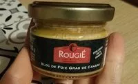 Mängden socker i Bloc de foie gras de canard