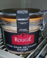 Mängden socker i Foie gras de canard entier