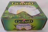 Mängden socker i Camembert de France (23,5 % MG)