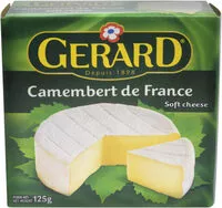 Mängden socker i Gerard Camembert