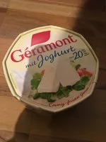 Mängden socker i Géramont mit Joghurt 19% Fett