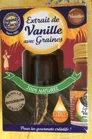 Mängden socker i Extrait de vanille avec graines