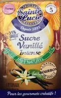 Mängden socker i Sucre vanillé intense