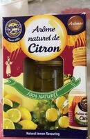 Mängden socker i Arôme naturel de citron