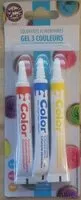 Mängden socker i Colorants alimentaires gel 3 couleurs