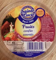 Mängden socker i Fruits confits assortis