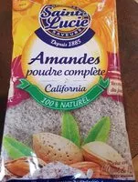 Mängden socker i Amandes poudre complète