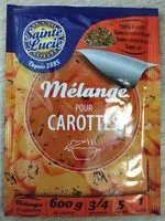 Mängden socker i Mélange pour carottes