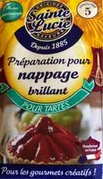 Mängden socker i Préparation nappage