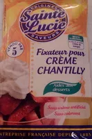 Mängden socker i Fixateur pour Crème Chantilly