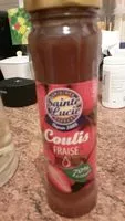 Mängden socker i Coulis de fraise