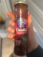 Mängden socker i Coulis de framboise