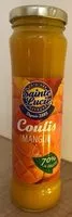 Mängden socker i Coulis Mangue