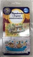 Mängden socker i Banderoles Joyeux anniversaire