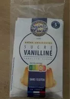 Mängden socker i Sucre vanilliné
