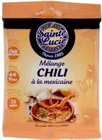 Mängden socker i Melange d'epices special Chili con Carne STE LUCIE
