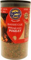 Mängden socker i Melange pour poulet barbecue
