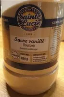 Mängden socker i Sucre vanillé Bourbon