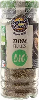 Mängden socker i Thym feuilles BIO