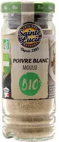Mängden socker i Poivre blanc moulu BIO