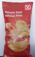 Mängden socker i Patatas fritas lisas al punto de sal
