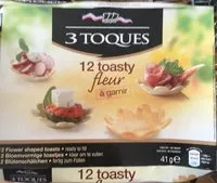 Mängden socker i 12 Toasty Fleur à Garnir