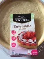 Mängden socker i Tarte sablée