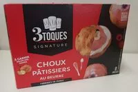 Mängden socker i Choux pâtissiers au beurre