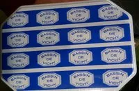 Mängden socker i Pastilles aux sel naturels extraits des bassin de Vichy