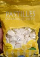 Mängden socker i Pastilles du bassin de Vichy arôme citron