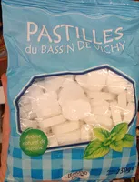 Mängden socker i Pastilles du bassin de Vichy