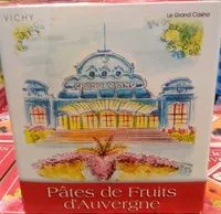 Mängden socker i Pâtes de fruits d'Auvergne