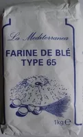 Mängden socker i Farine de blé Type 65 - 1 kg - La Mediterranea
