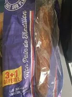 Mängden socker i Baguette tradition