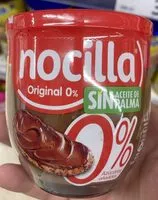 Mängden socker i Nocilla 0%