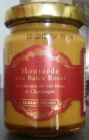 Mängden socker i Moutarde aux Baies Roses