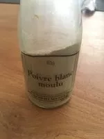 Mängden socker i Poivre blanc moulu