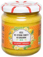 Mängden socker i BIO Pâte de Citron Confit au Gingembre
