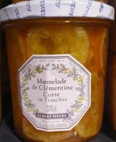 Mängden socker i Marmelade de clémentine corse en tranches
