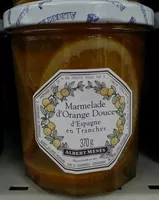 Mängden socker i Marmelade d'Orange Douce d'Espagne en Tranches