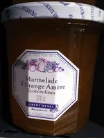 Mängden socker i Marmelade d'orange amère écorces fines