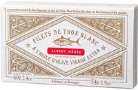 Mängden socker i Filets de Thon Blanc Germon à l'Huile d'Olive Vierge Extra