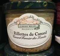 Mängden socker i Rillettes de Canard