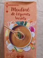 Mängden socker i Mouliné de légumes variés