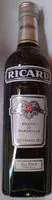 Mängden socker i Ricard