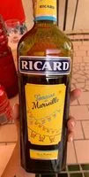 Mängden socker i Ricard