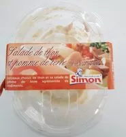 Mängden socker i Salade de thon et pomme de terre
